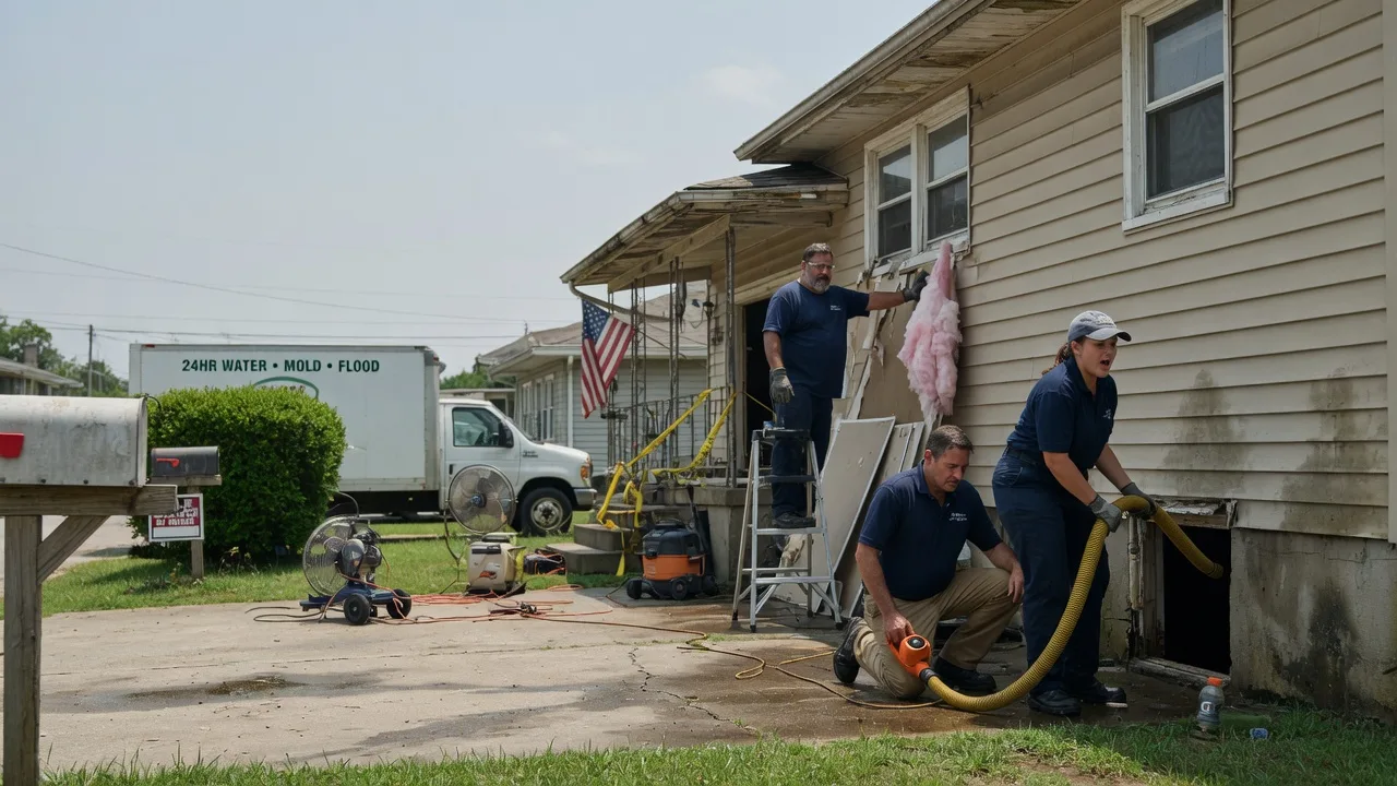 Water Damage Repair in Green Lane, PA near me